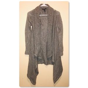 Forever 21 Cardigan Sweater acrylic Gray